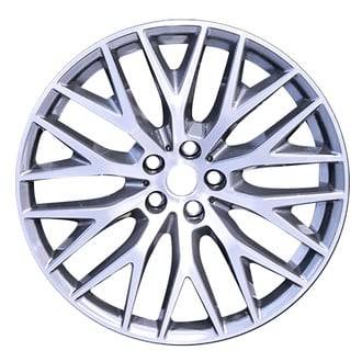 Replace® - 10 Y-Spoke Machined Medium Charcoal Metallic 20x9 Alloy Factory Wheel - Remanufactured