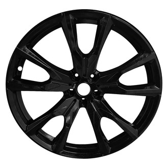 Replace® - 5 Split-Spoke All Painted Gloss Black 22x9.5 Alloy Factory Wheel - Remanufactured