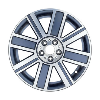 Replace® - 8 I-Spoke Machined Deep Dark Blue Metallic 18x7 Alloy Factory Wheel - Remanufactured