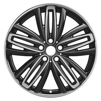 Replace® - 20 I-Spoke Machined Gloss Black 19x8 Alloy Factory Wheel - Remanufactured