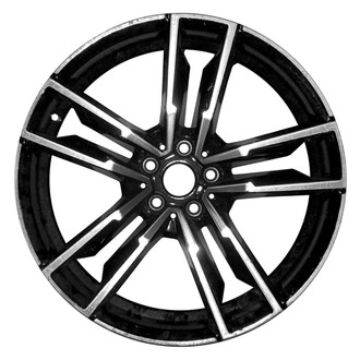 Replace® - Double 5-Spoke Machined Gloss Black 19x9 Alloy Factory Wheel - Remanufactured