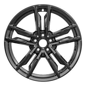 Replace® - Double 5-Spoke All Painted Gloss Black 19x9 Alloy Factory Wheel - Remanufactured