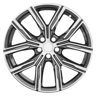 Replace® - 5 Y-Spoke Machined Gloss Black 19x8 Alloy Factory Wheel - Remanufactured