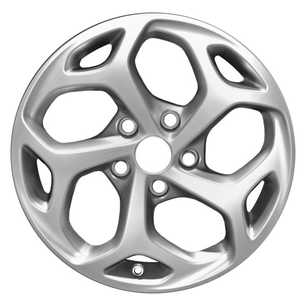 Replace® - 18 x 7.5 5 Split-Spoke Painted Silver Alloy Factory Wheel (Remanufactured)