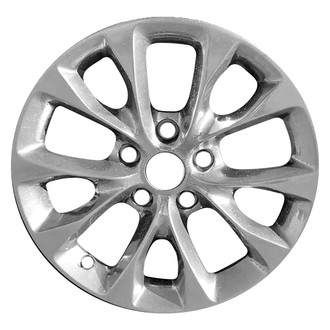 Replace® - 10 I-Spoke All Painted Medium Silver Matte 18x7.5 Alloy Factory Wheel - Remanufactured
