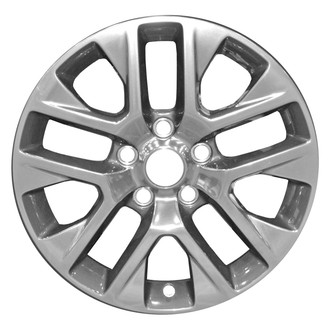 Replace® - 10-Spoke Polished Medium Charcoal Metallic 18x7.5 Alloy Factory Wheel - Remanufactured