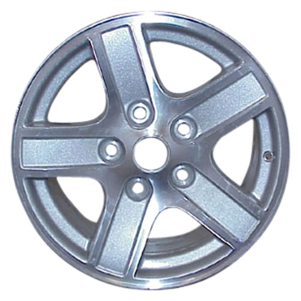 Replace® - 17 x 8 5-Spoke Silver with Machined Accents Alloy Factory Wheel (Factory Take Off)