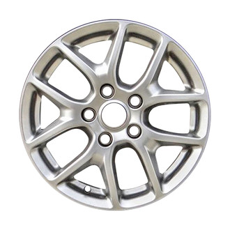 Replace® - 5 Y-Spoke All Painted Light Hypersilver Matte 17x7 Alloy Factory Wheel - Remanufactured