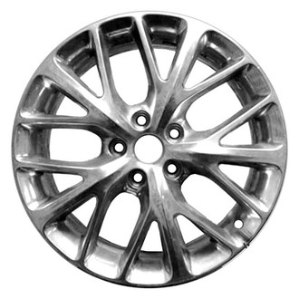 Replace® - 5 W-Spoke Polished 20x8 Alloy Factory Wheel - Replica