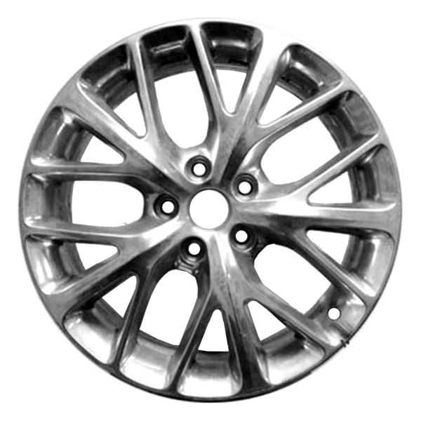 Replace® - 20 x 8 5 W-Spoke Polished Alloy Factory Wheel (Factory Take Off)
