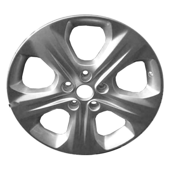 Replace® - 20 x 8 5-Spoke Polished Alloy Factory Wheel (Factory Take Off)