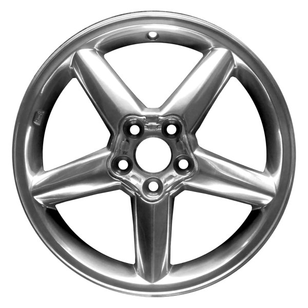Replace® - 16 x 6 5-Spoke Polished Alloy Factory Wheel (Factory Take Off)