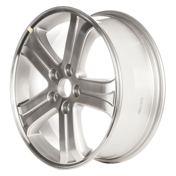 Replace® - 19 x 7.5 5-Spoke Silver with Machined Face Alloy Factory Wheel (Factory Take Off)