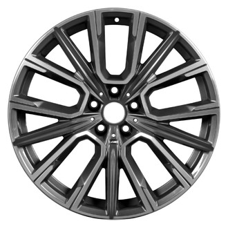 Replace® - 15 I-Spoke Machined Dark Charcoal Metallic 20x10 Alloy Factory Wheel - Remanufactured