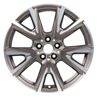 Replace® - 5 V-Spoke Silver with Machined Face 19x8 Alloy Factory Wheel - Remanufactured