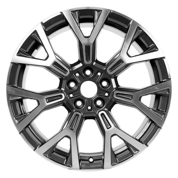 Replace® - 19 x 8 7 Y-Spoke Machined Medium Charcoal Alloy Factory Wheel (Remanufactured)