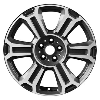 Replace® - 6 I-Spoke Machined Charcoal 19x8 Alloy Factory Wheel - Replica