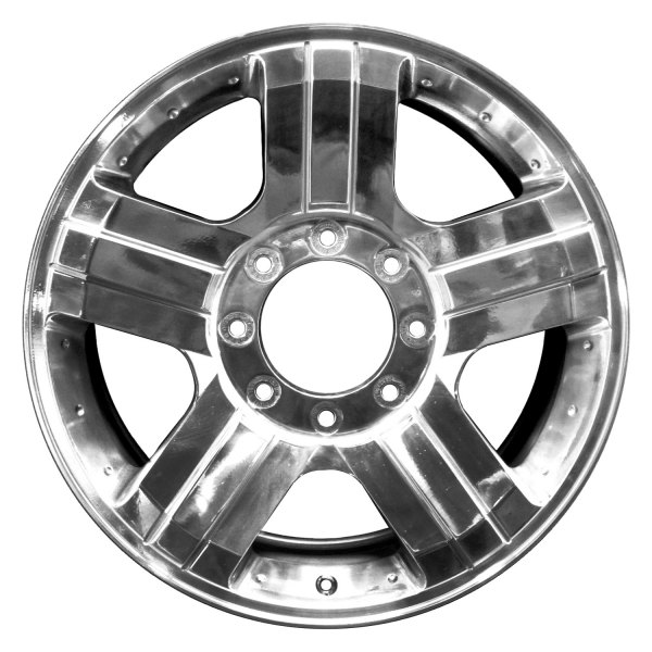 Replace® - 20 x 8 5-Spoke Bright Polished Alloy Factory Wheel (Factory Take Off)