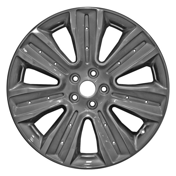 Replace® - 19 x 8.5 7-Spoke Machined Black Hyper Silver Matte Alloy Factory Wheel (Remanufactured)