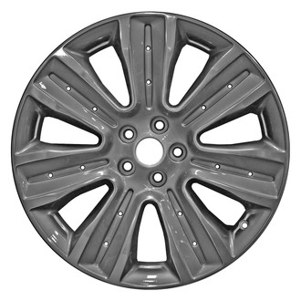 Replace® - 7-Spoke Machined Black Hyper Silver Matte 19x8.5 Alloy Factory Wheel - Remanufactured
