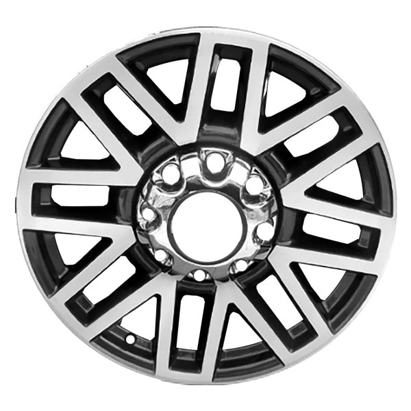 Replace® - 20 x 8 8 V-Spoke Machined and Charcoal Alloy Factory Wheel (Factory Take Off)