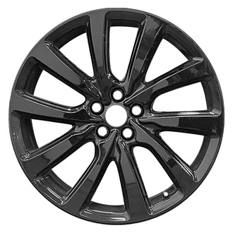Replace® - 10 I-Spoke Gloss Black 20x8 Alloy Factory Wheel - Remanufactured