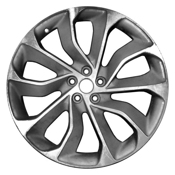 Replace® - 21 x 9 10 Spiral-Spoke Silver with Machined Face Alloy Factory Wheel (Remanufactured)