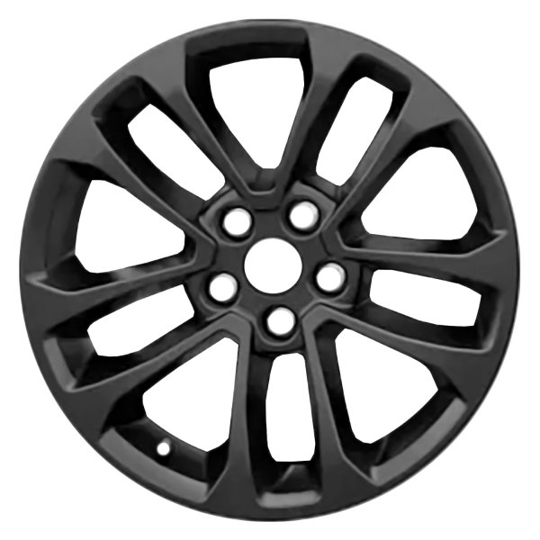 Replace® - 17 x 7 Double 5-Spoke Gloss Black Alloy Factory Wheel (Remanufactured)