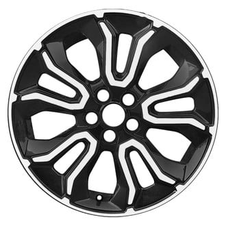 Replace® - 10 I-Spoke Machined Gloss Black 18x7 Alloy Factory Wheel - Remanufactured