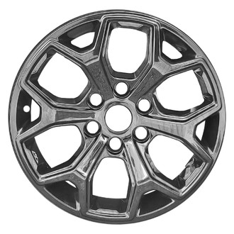 Replace® - 6 Y-Spoke All Painted Gloss Black 18x8.5 Alloy Factory Wheel - Remanufactured
