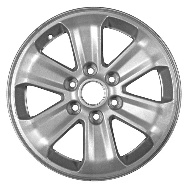 Replace® - 17 x 8 6-Spoke Painted Sparkle Silver Alloy Factory Wheel (Remanufactured)