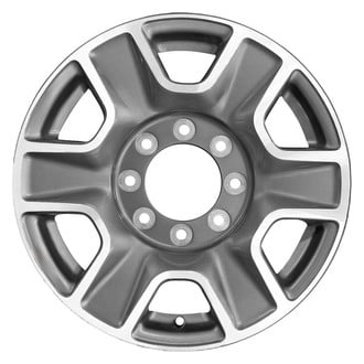 Replace® - 6 I-Spoke Machined Medium Charcoal Metallic 18x8 Alloy Factory Wheel - Remanufactured