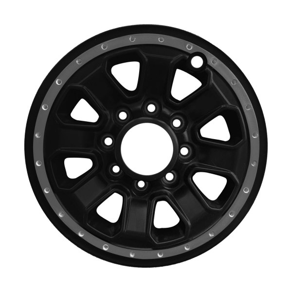 Replace® - 17 x 8.5 6 Split-Spoke Black Alloy Factory Wheel (Remanufactured)