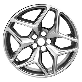 Replace® - 5 Y-Spoke Machined Medium Silver 19x9.5 Alloy Factory Wheel - Remanufactured