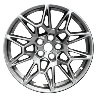 Replace® ALYFQ075U35 - Alternating-Spoke All Painted Medium Charcoal 19x9 Alloy Factory Wheel - Remanufactured