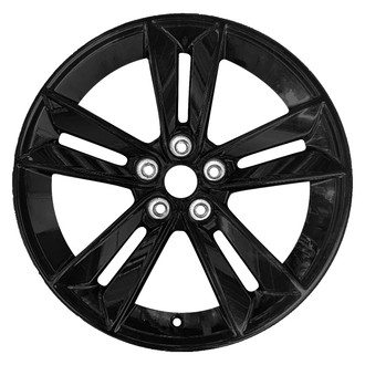 Replace® - Double 5-Spoke Painted Gloss Black 18x8.5 Alloy Factory Wheel - Remanufactured
