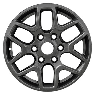 Replace® - 6 Y-Spoke Painted Dark Charcoal Metallic 17x7.5 Alloy Factory Wheel - Replica