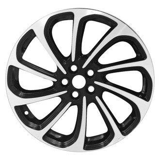Replace® - 10 I-Spoke Machined Gloss Black 22x8.5 Alloy Factory Wheel - Replica