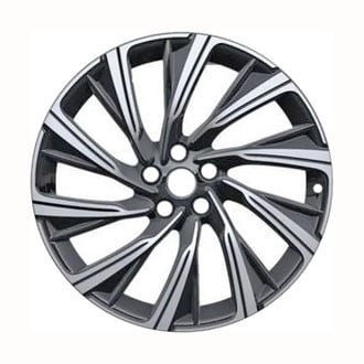 Replace® - 10 I-Spoke Machined Dark Charcoal Metallic 20x8 Alloy Factory Wheel - Remanufactured