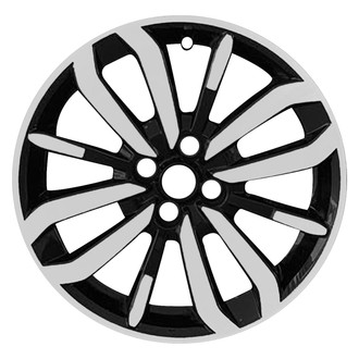 Replace® - 12 I-Spoke Machined Gloss Black 17x7 Alloy Factory Wheel - Remanufactured