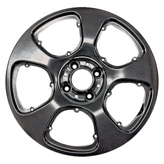 Replace® - 5-Slot All Painted Black Satin 15x5.5 Alloy Factory Wheel - Remanufactured