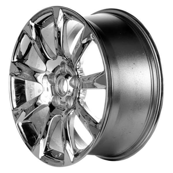 Replace® - 19 x 8.5 9-Spoke Polished and Silver Alloy Factory Wheel (Factory Take Off)