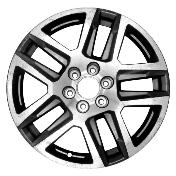 Replace® - 20 x 9 5 Double-Spoke Machined and Dark Charcoal Alloy Factory Wheel (Replica)