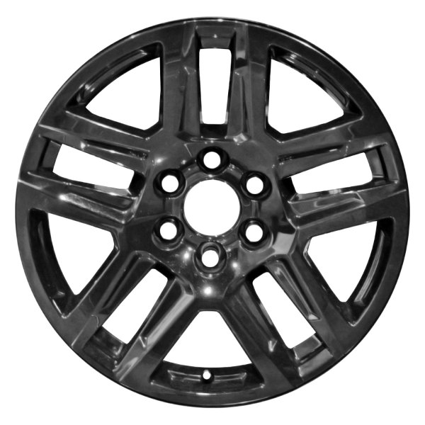 Replace® - 20 x 9 5 Double-Spoke Painted Gloss Black Alloy Factory Wheel (Replica)
