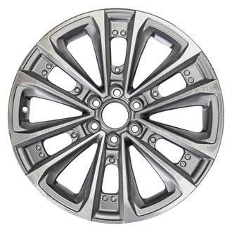 Replace® - 12 I-Spoke Machined Dark Silver 21x9.5 Alloy Factory Wheel - Remanufactured