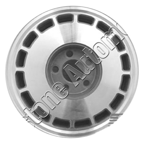 Replace® - 17 x 8.5 8-Slot Machined Lip and Face with Silver Vents Alloy Factory Wheel (Factory Take Off)