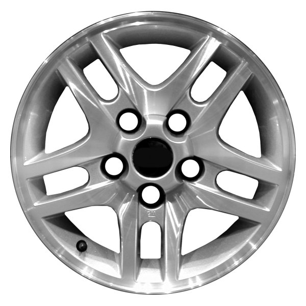Replace® - 15 x 7 Double 5-Spoke Charcoal Gray Alloy Factory Wheel (Factory Take Off)