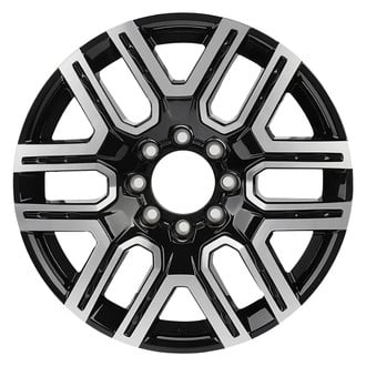 Replace® - 12 I-Spoke Machined Gloss Black 22x9 Alloy Factory Wheel - Remanufactured