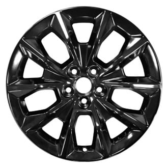 Replace® - 5 Split-Spoke Painted Gloss Black 19x8.5 Alloy Factory Wheel - Remanufactured