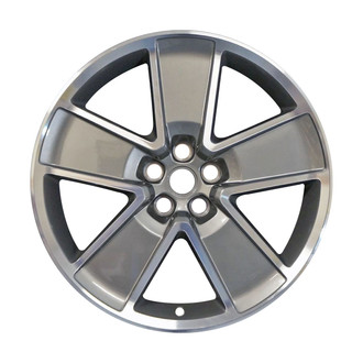Replace® - 5-Spoke Polished Metallic Charcoa 21x8.5 Alloy Factory Wheel - Remanufactured